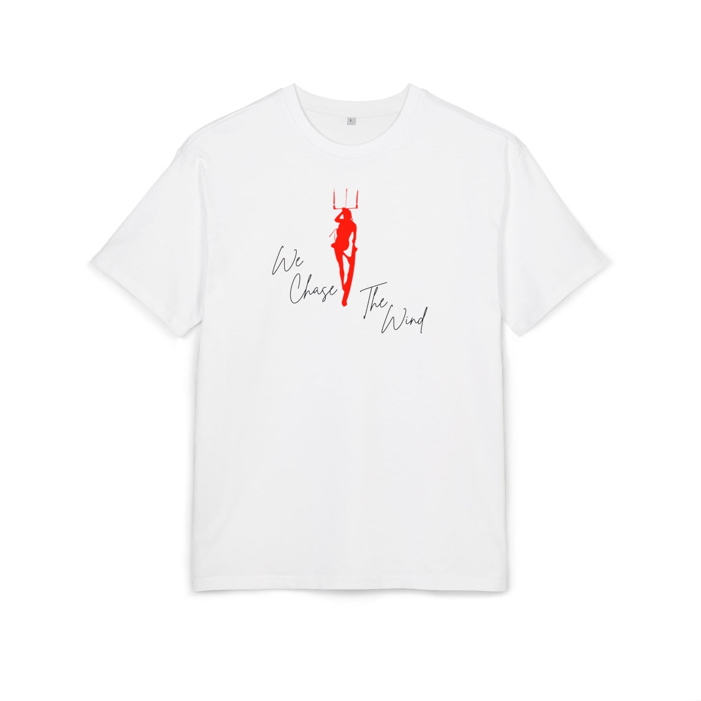 Windee - "We Chase the Wind " - Unisex Heavy Oversize Tee