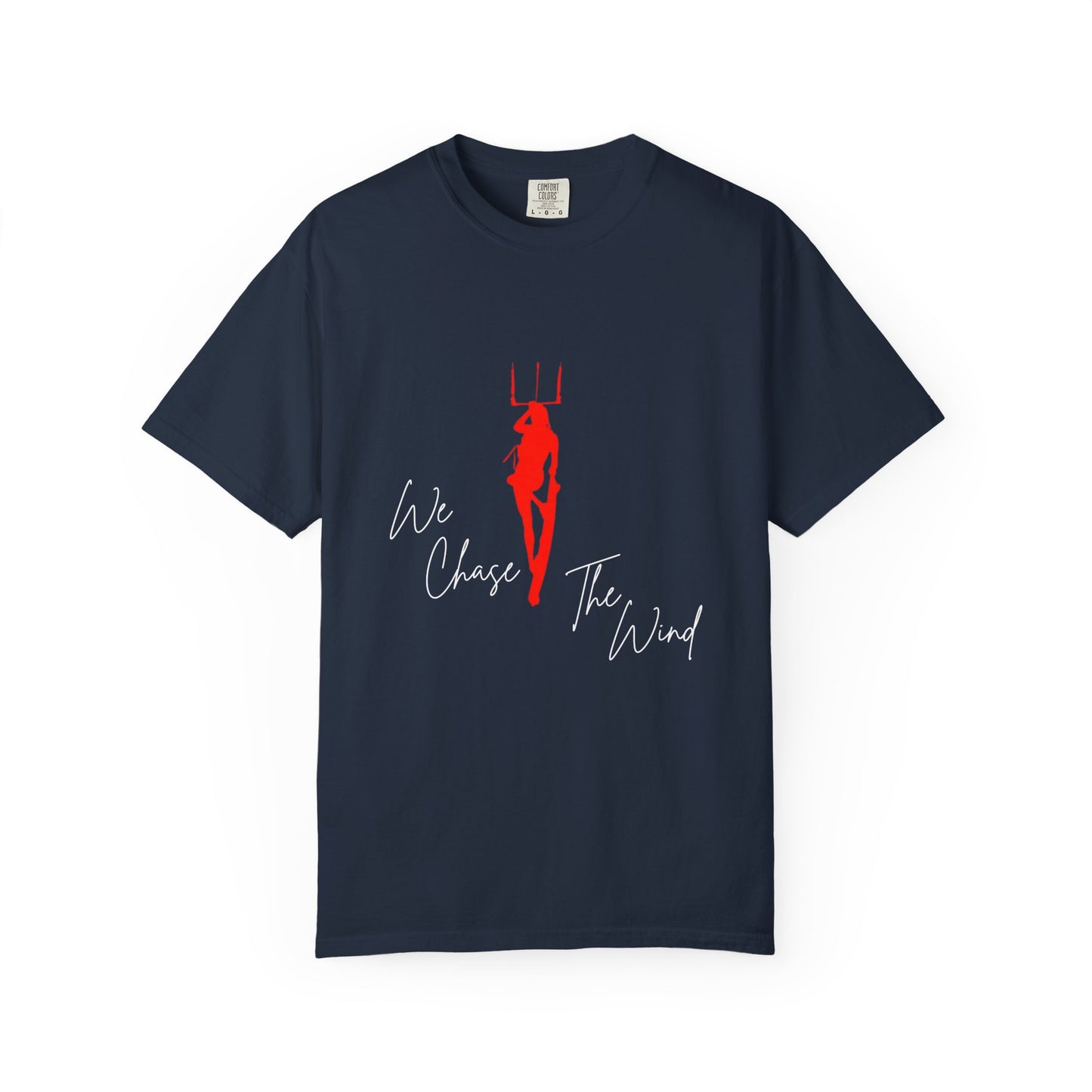 Windee - "We Chase the Wind" - Unisex Garment-Dyed T-shirt