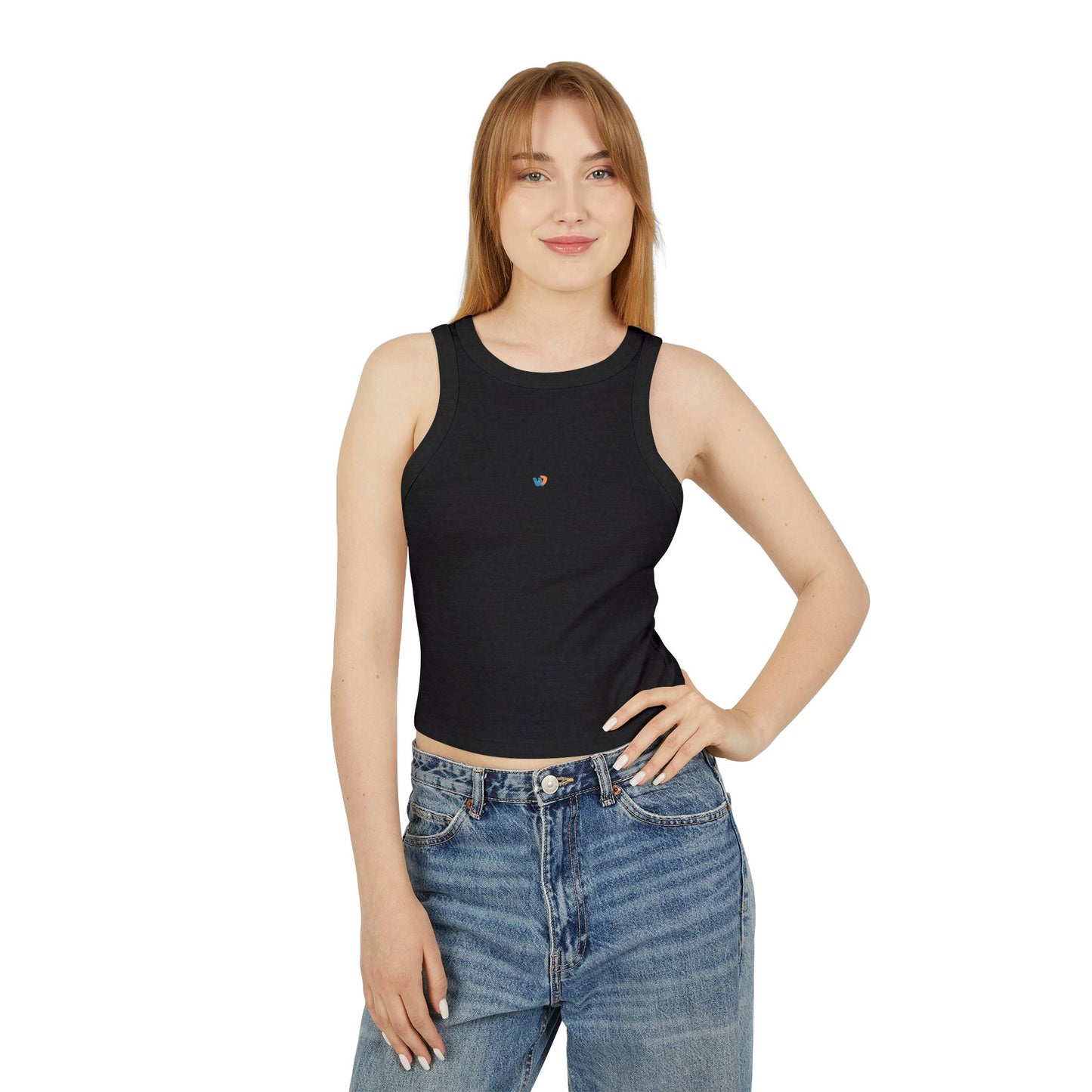Windee - Stylish Women's Micro Rib Racer Tank Top