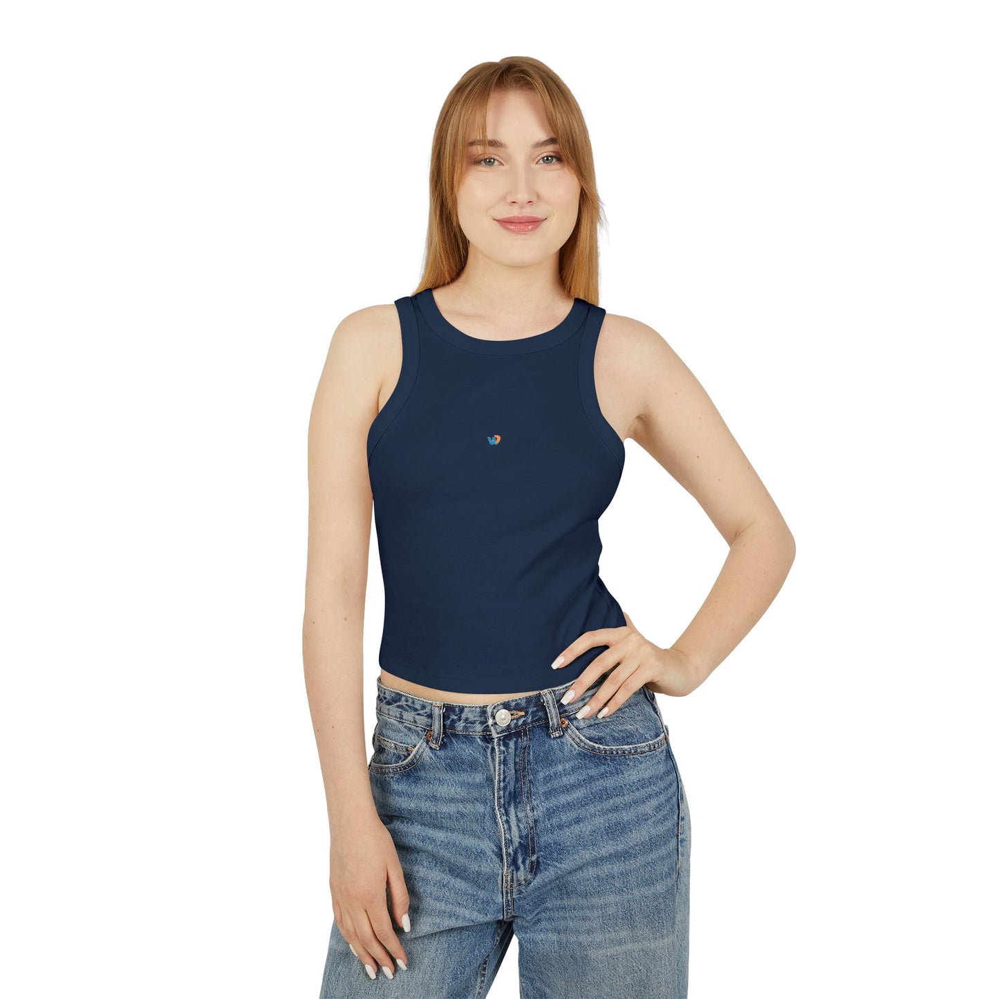 Windee - Stylish Women's Micro Rib Racer Tank Top