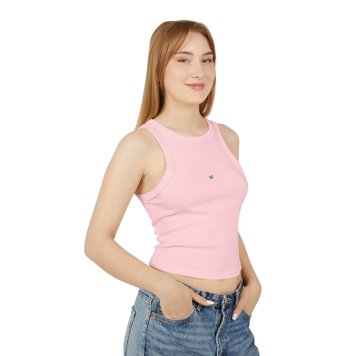 Windee - Stylish Women's Micro Rib Racer Tank Top