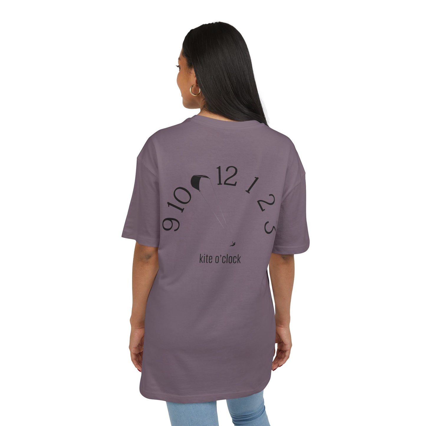 Windee - " Kite O'clock "- Unisex Heavy Oversize Tee