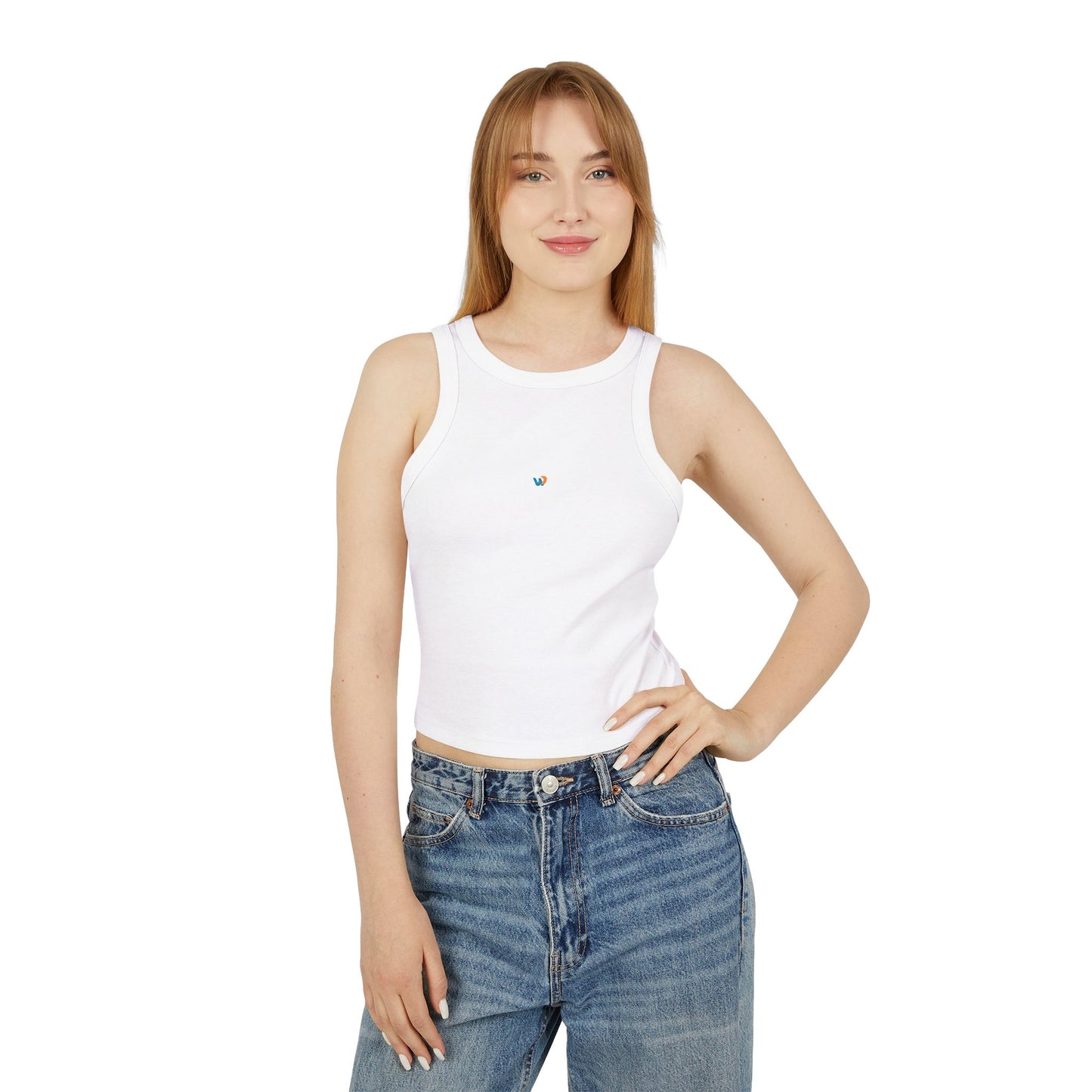 Windee - Stylish Women's Micro Rib Racer Tank Top