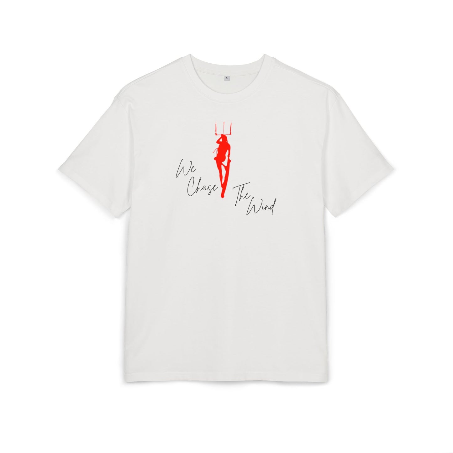 Windee - "We Chase the Wind " - Unisex Heavy Oversize Tee
