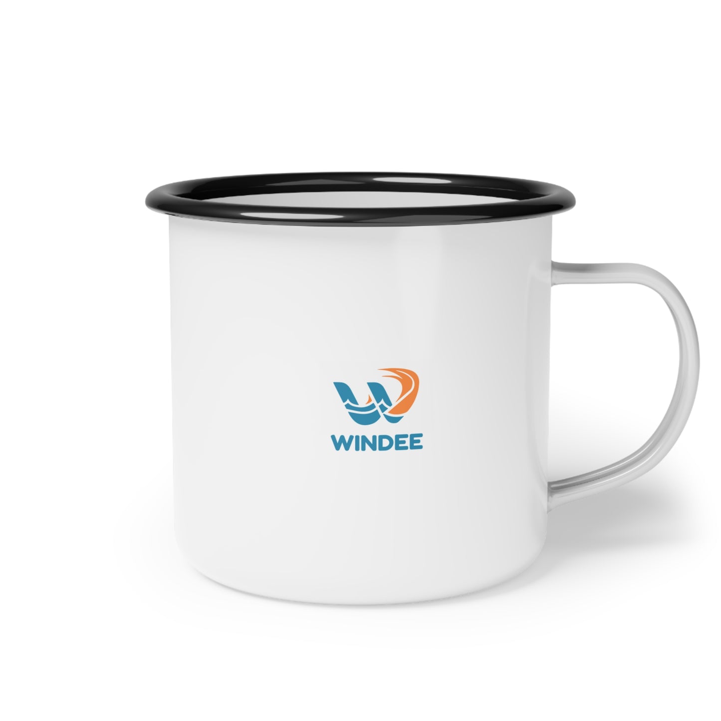 Windee - Release the Bar - Enamel Camp Cup - 'Release the Bar' - A good reminder for Kite Surfers