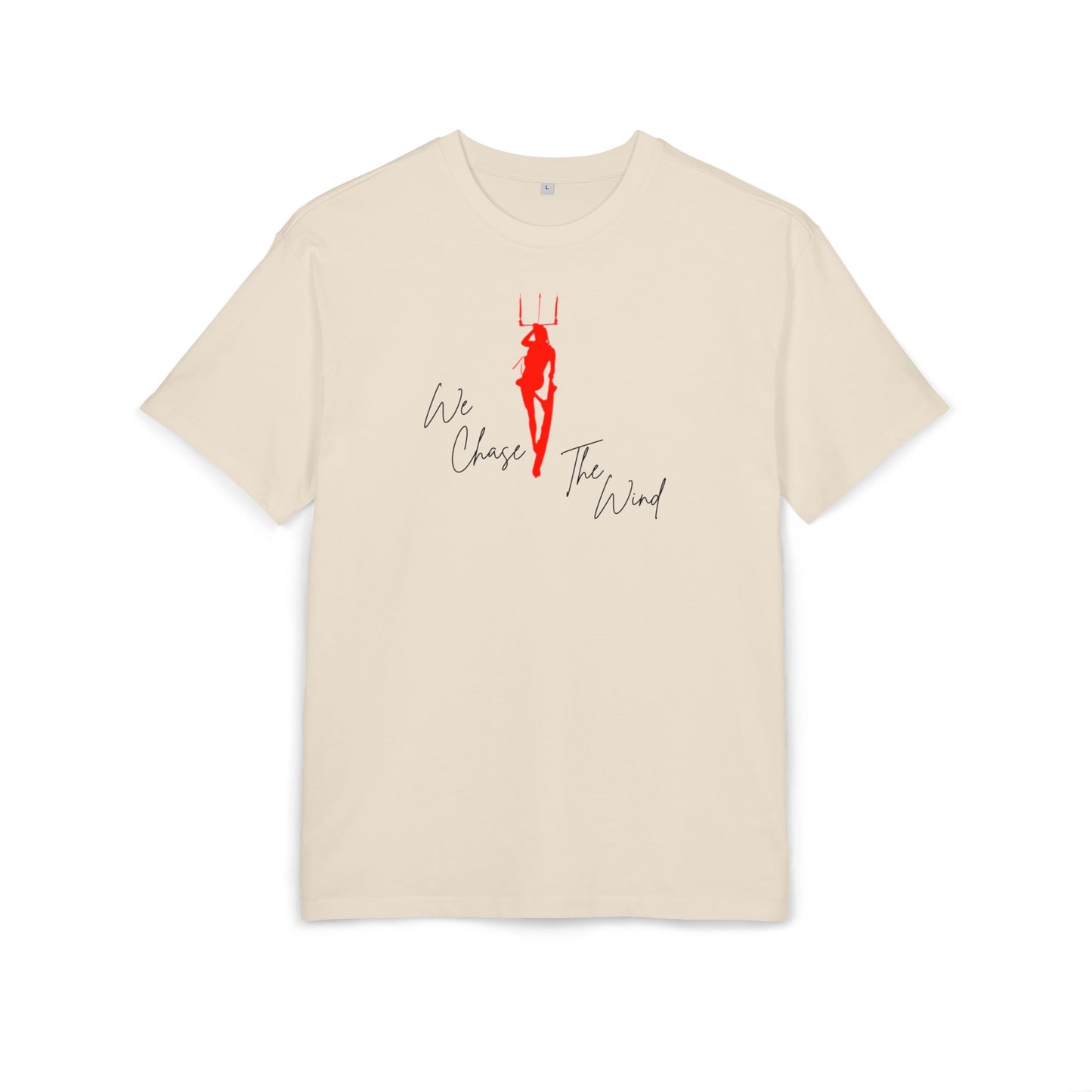 Windee - "We Chase the Wind " - Unisex Heavy Oversize Tee