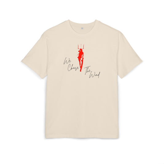 Windee - "We Chase the Wind " - Unisex Heavy Oversize Tee