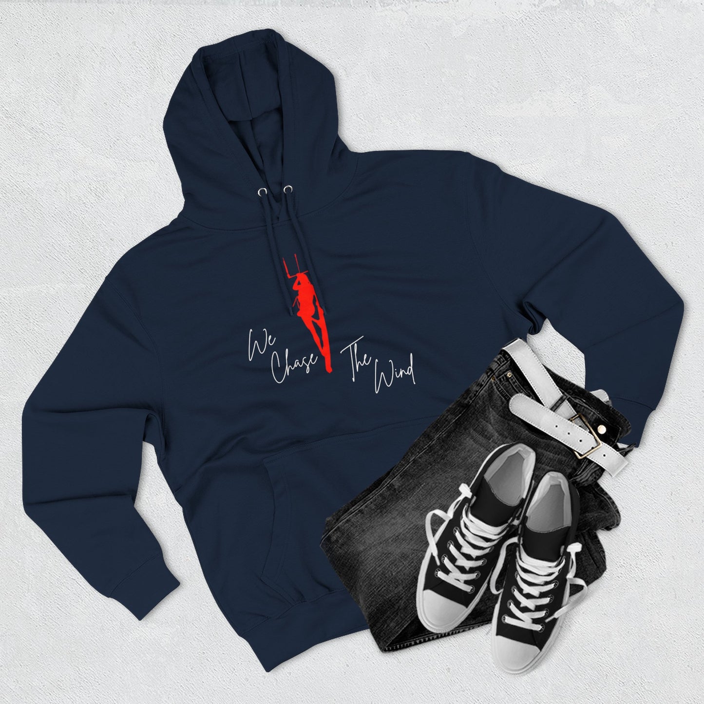 Three-Panel Fleece Hoodie Dark Colours