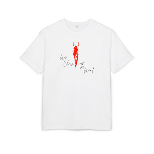 Windee - "We Chase the Wind " - Unisex Heavy Oversize Tee