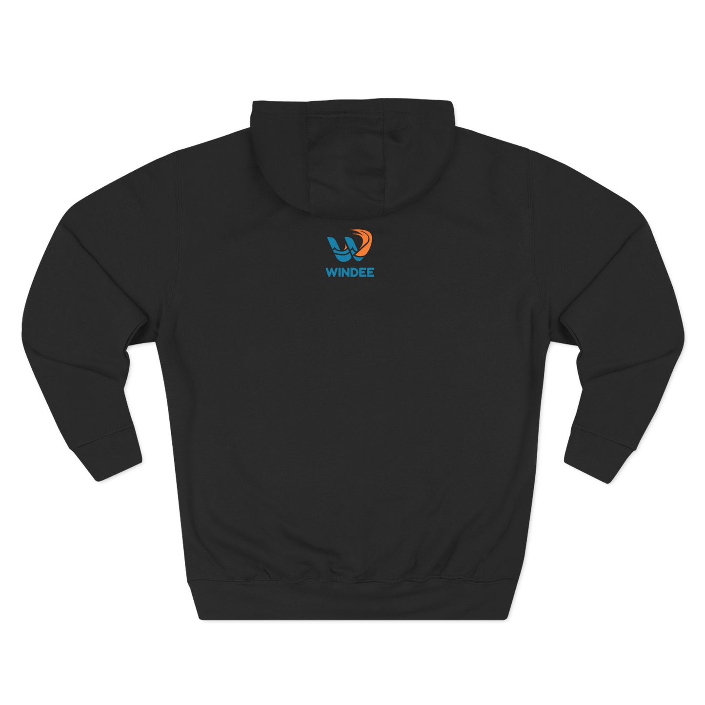 Three-Panel Fleece Hoodie Dark Colours