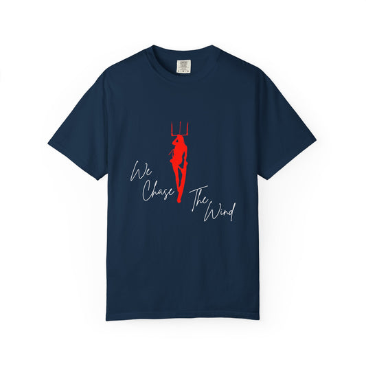 Windee - "We Chase the Wind" - Unisex Garment-Dyed T-shirt