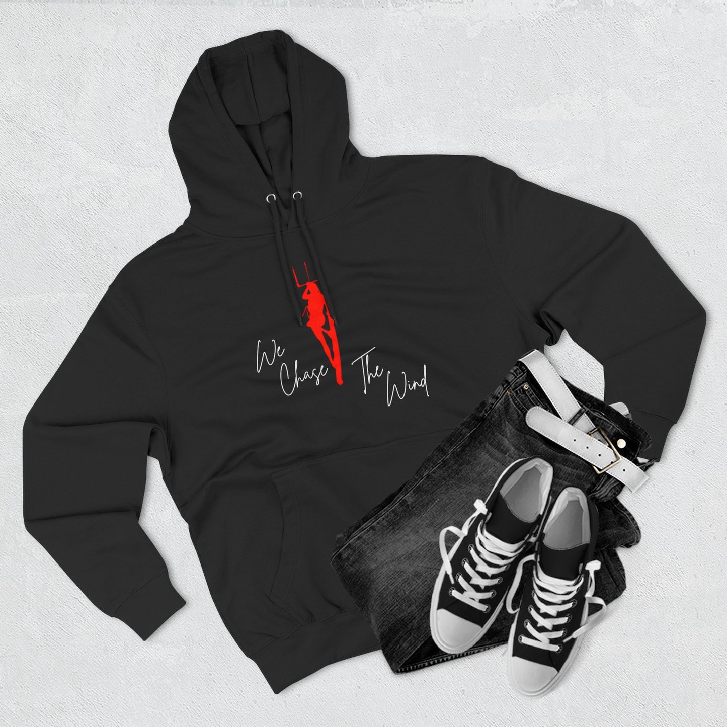 Three-Panel Fleece Hoodie Dark Colours