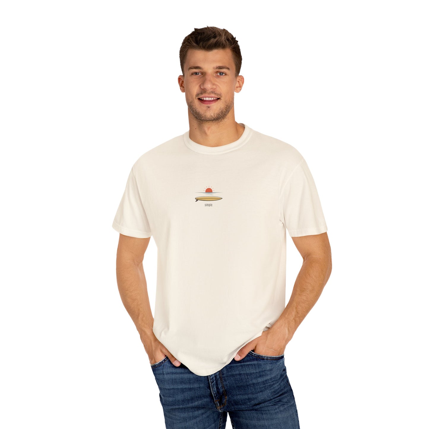 Windee - " Simple "  - Unisex Garment-Dyed T-shirt