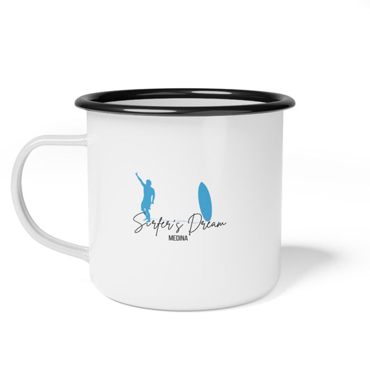 Windee - Surfer's Dream - Enamel Camp Cup - 'Surfer's Dream'  - Respect to Medina highest scorer in wave surfer history